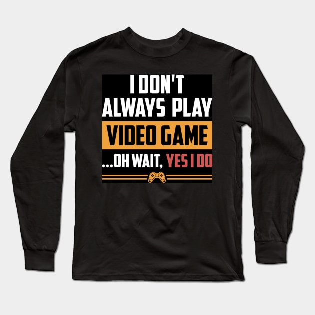 Video game Long Sleeve T-Shirt by BaderAbuAlsoud